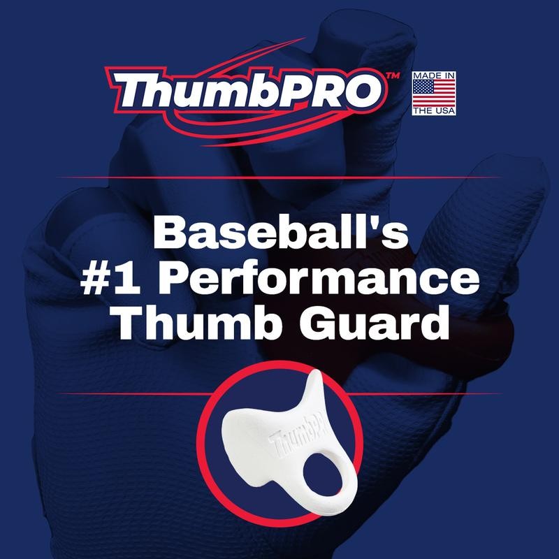 ThumbPRO Baseball Thumb Guard - Batting Aid & Grip Enhancer