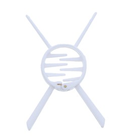 White Hair Stick Hair Holder Clincher Clip Chopstick Look