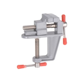 sourcing map Mini Bench Vise, 1.5" Jaw Width Universal Drill Press Table Clamp for DIY Jewelry Watch Repairing