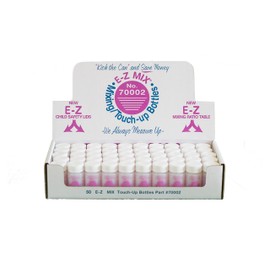 E-Z MIX 70002 2 oz. Touch-Up Bottle, 50 Pack