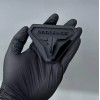 UsaStandard 2x Car Fender Badlands Long Horn Emblem Badge Black