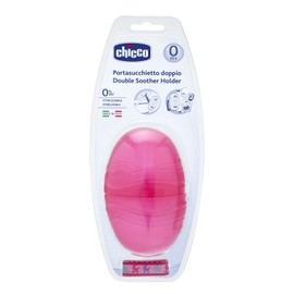 Chicco 2 Dummy Box (Pink)