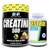 BHP NUTRITION- CREATINA MEZCLA 500G + BHP TESTROL 120 CAPS
