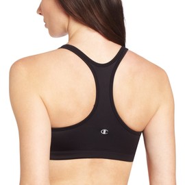Champion Women's Shaped T-Back Sports Bra, Black, 34B