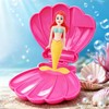 JOINBO 2 Pack Mermaid Pool Diving Toys with Shell Case