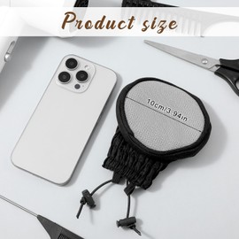 Universal Hair Dryer Diffuser Sock, Universal Difuser Cap for Hair Dryer Attachment Hair Dryer Diffuser Cover Hair Dryer Sock Diffuser Cover, Foldable Travel Diffuser Sock with Elastic Band