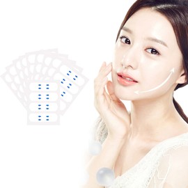 Lifting Tape, Strong Face Tape, Sagging Lifting Tape, Correction, Lifting Tape, For Face, Ultra Thin, Clear, Pack of 101