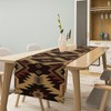 Ethnic Southwestern Table Runner,Navajo Tribal Native Boho Geometric Pattern Aztec