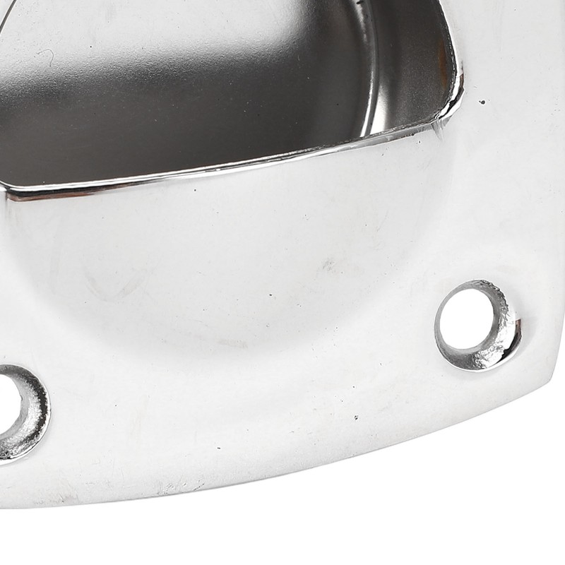 59x59mm Flush Pull Recessed Sliding Pull Handle 316 Stainless Steel