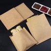200 Pcs Kraft Paper Cookies Bags - Unbleached Small Paper