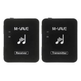 M-VAVE SWS10 2.4GHz Wireless Earphone Monitor Transmission System Rechargeable Transmitter & Receiver