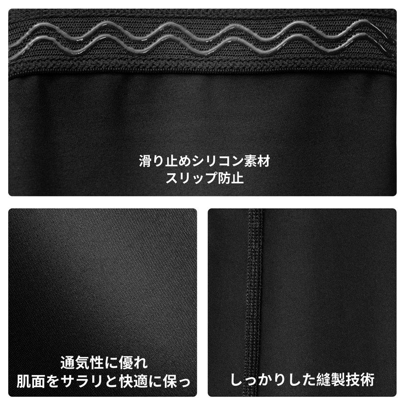 Nipinus Compression Leg Sleeves, Leg Covers, Sweat Absorbent, Quick Drying,