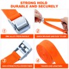 URAQT Tie Down Straps, 4 Pack Heavy Duty Tensioning Belts,