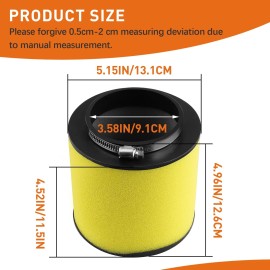 Slother Air Filter for Honda Foreman 450 400 Fourtrax 300 TRX450ES TRX300 TRX300FW TR...