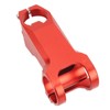 Bike Stem Red Aluminum Alloy Mountain Bike Handlebars Negative 17