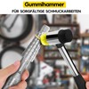 Gummihammer Klein, Schonhammer 25mm, Camping Hammer, Simplex Hammer, Gummihammer Pflasterhammer,
