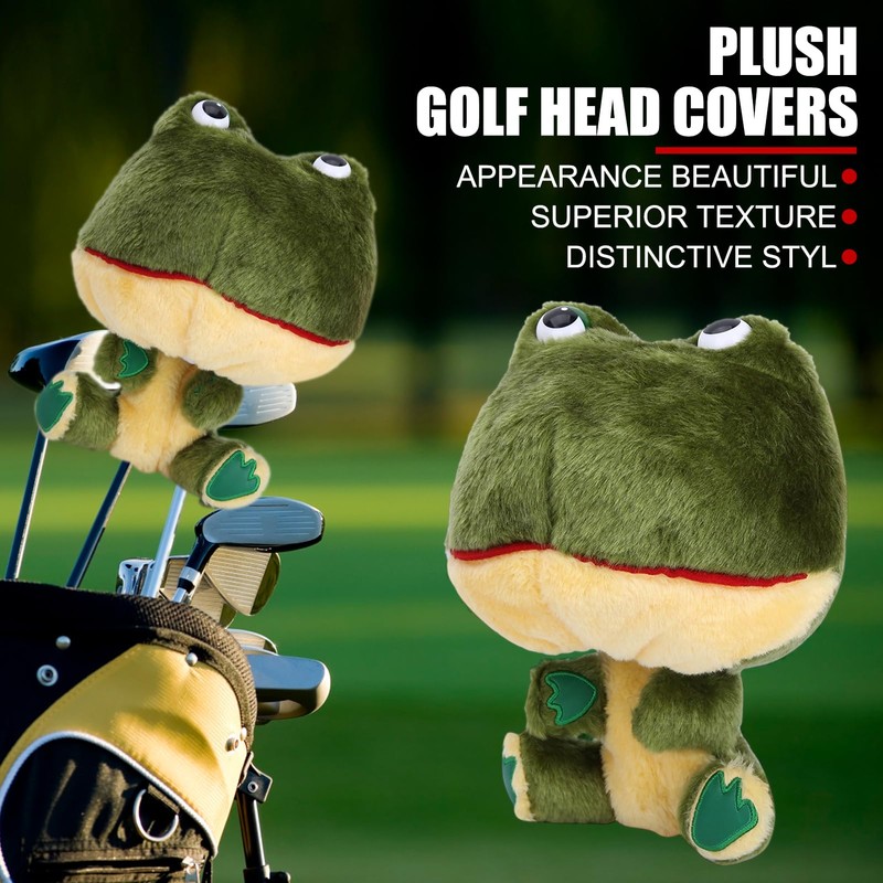 Golf Club Covers,1 pcs Plush Golf Head Covers Club Protective