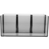 IWOWHERO Makeup Brush Holder Organizer 4 Compartment Storage Tube Brush