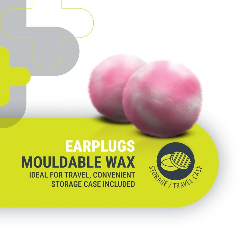 VITAPLUS EARPLUGS - Wax (MOULDABLE) - 3 Pairs