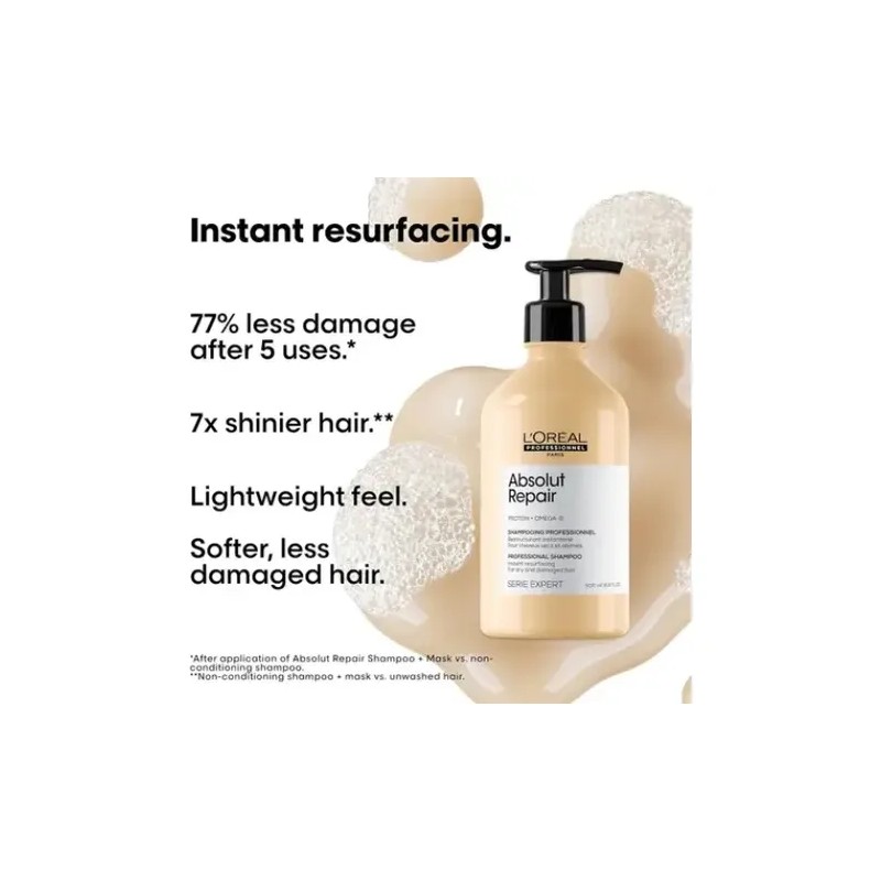 Kit Loréal Absolut Repair Shampoo Acondicionador Mask