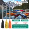 WONITAGO Canoe Paddles Aluminum Paddle with PP Blades, Floating Adjustable