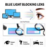 ZXYOO 3 Pack Oversized Blue Light Blocking Reading Glasses for