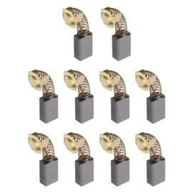sourcing map 10pcs Carbon Brush 18mm x 11mm x 7mm Grinder Brush 43# Electric Motor Replacement Part Rotary Tool Cutting Machine Polisher Brushes for Repair Power Tools