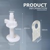 Toilet Seat Bolts for TOTO THU689 Toilets and Bidets