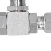 Ball Valve Stainless Steel 3Piece Type StraightThrough Ferrule Equipment SS316L