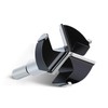 2-1/8" | 54mm Forstner Drill Bit,Triple Flute Tungsten Carbide Tipped