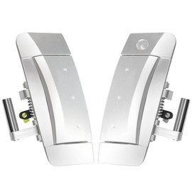Exterior Outside Door Handle fit for Nissan 350Z 2003 2004 2005 2006 2007 2008 2009 Left Driver and Right Passenger Side, 80607-CD41E, 80607-CD40B, 80607-CD40E (Silver)