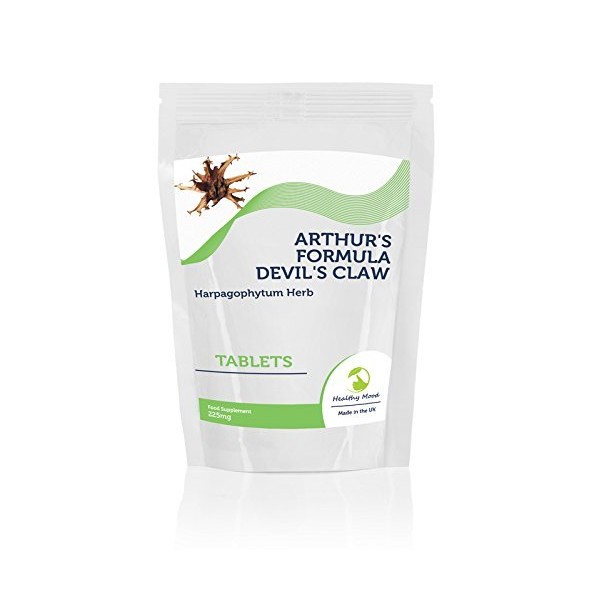 Devil's Claw Arthurs Formula Herb Harpagophytum 225mg 120 Tablets Pills