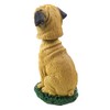 Animal Den Pug Fawn Dog Bobblehead Figure for Car Dash