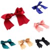 TRIXES 6 Pcs Assorted Color Elastic Hair Bands