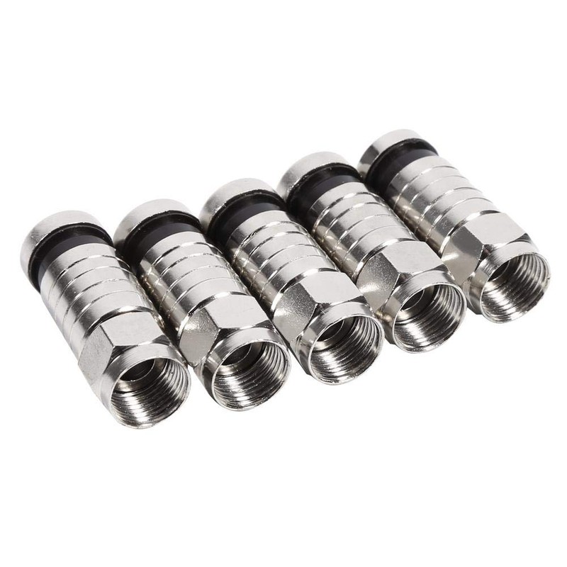 Coax Cable Crimper, Compression Tool Kit F RCA RG58 Crimper