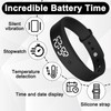 Bracelet Alarm Clock Black Vibration Alarm Clock Bracelet Alarm Clock