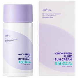 이즈앤트리 어니언 프레쉬 플루이드 선 크림 SPF50+ PA++++, 50ml, 1개 Isn't Tree Onion Fresh Fluid Sun Cream SPF50+ PA++++, 50ml, 1 piece