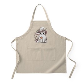 CafePress Boo T Shirt Kitchen Apron with Pockets, Grilling Apron, Baking Apron