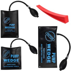 3 x Air Pump Window Pump Kit Inflatable Cushion Wedge Car Air Wedge Pump for Installation Mounting Window Doors Furniture Doors Car Repair Home Use