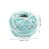Tofficu Multi-Function Embroidery Thread Kit 12 Rolls Cotton Yarn for