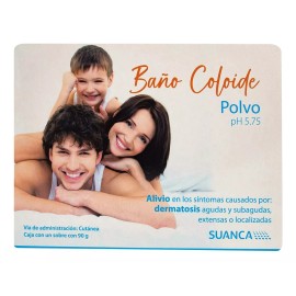 SUANCA  Baño Coloide Polvo Ph 5.75 De 90g Suanca