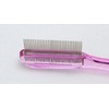[Made in Japan] Metal Mascara Comb, Pink (MK-700P)
