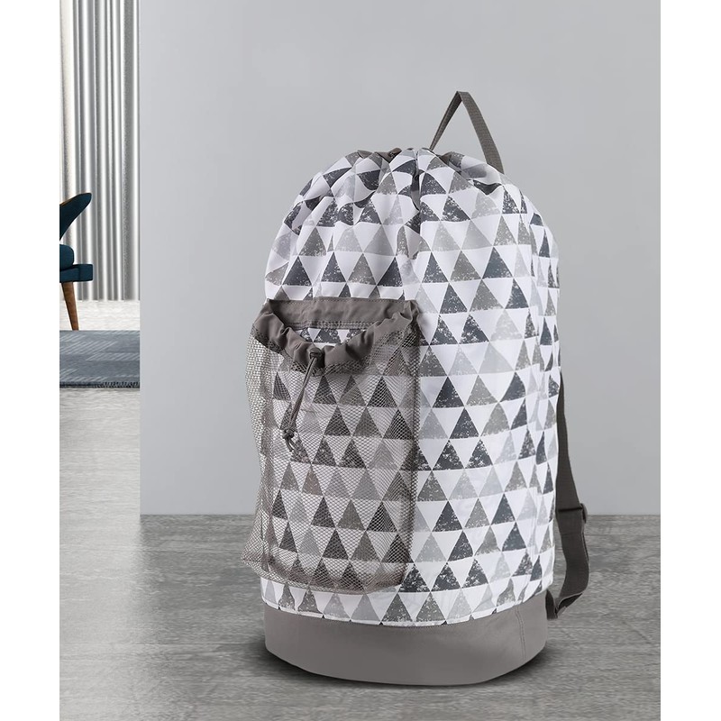 Dalykate Backpack Laundry Bag, Laundry Backpack with Shoulder Straps and