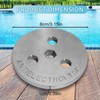 Weighted Pool Skimmer Plate, Zinc Anode for Pool, Equipment Accessories