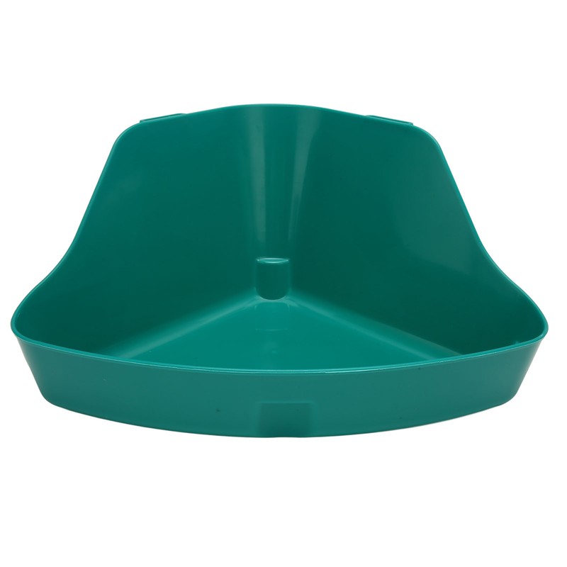 Small Animal Litter Box Fanshaped Rabbit Corner Toilet Box Potty