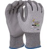 Hantex® HX5PU Cut Resistant Level 5 Work Gloves Grey PU