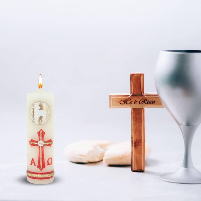 Luz María-Velas Cirio Pascual Decorado Paquete 10 Piezas