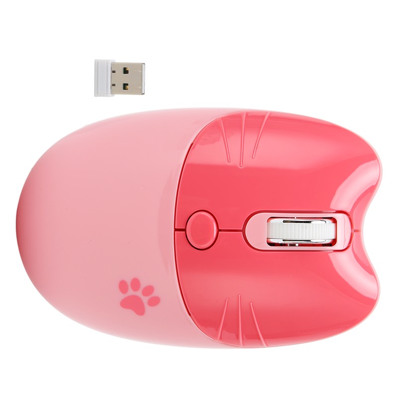 Wireless Mouse BT5.1 Or 2.4GHz Silent Click Adjustable DPI Auto