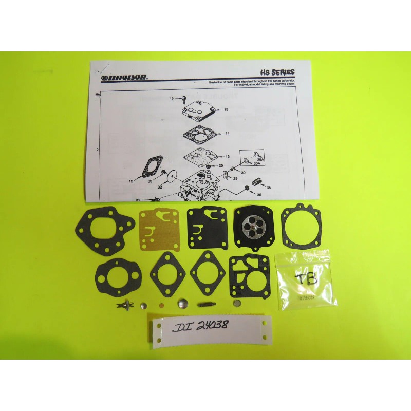 Tillotson Jonsereds Chainsaw 49SP 50 52E Carburetor Tillotson HS21A HS21B
