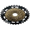 SHIMANO Unisex - Adult E-MFTZ5107434 Screw Ring, Brown/Black, 14-16-18-20-22-24-34 Teeth